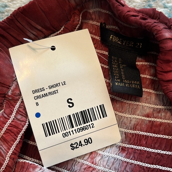 NWT Strapless Ruffle Front Dress Size S - Picture 9 of 16